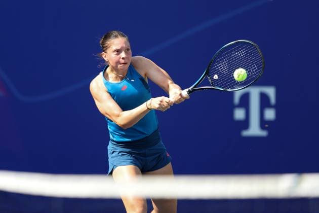 WARSZAWA 22.07.2024 TURNIEJ WTA, Tennis Damen 125 POLISH OPEN --- TENNIS TOURNAMENT WTA 125 POLISH OPEN IN WARSAW ANTONIA RUZIC FOT. PIOTR KUCZA FOTOPYK NEWSPIX.PL --- Newspix.pl  240722PYK0112