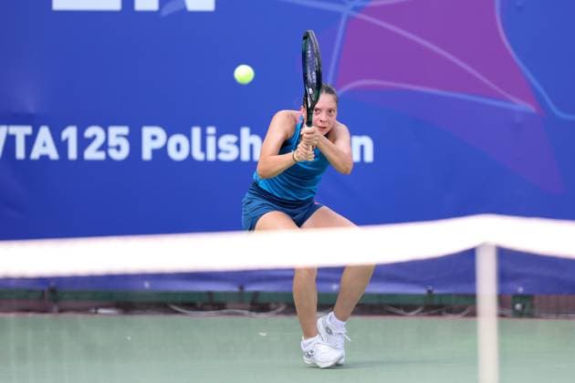 WARSZAWA 22.07.2024 TURNIEJ WTA, Tennis Damen 125 POLISH OPEN --- TENNIS TOURNAMENT WTA 125 POLISH OPEN IN WARSAW ANTONIA RUZIC FOT. PIOTR KUCZA FOTOPYK NEWSPIX.PL --- Newspix.pl  240722PYK0114