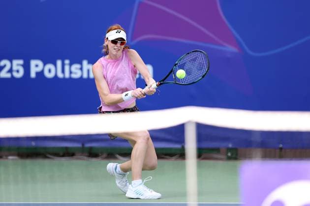 WARSZAWA 22.07.2024 TURNIEJ WTA, Tennis Damen 125 POLISH OPEN --- TENNIS TOURNAMENT WTA 125 POLISH OPEN IN WARSAW MAYA JOINT FOT. PIOTR KUCZA FOTOPYK NEWSPIX.PL --- Newspix.pl  240722PYK0121