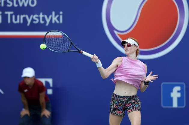 WARSZAWA 22.07.2024 TURNIEJ WTA, Tennis Damen 125 POLISH OPEN --- TENNIS TOURNAMENT WTA 125 POLISH OPEN IN WARSAW MAYA JOINT FOT. PIOTR KUCZA FOTOPYK NEWSPIX.PL --- Newspix.pl  240722PYK0123