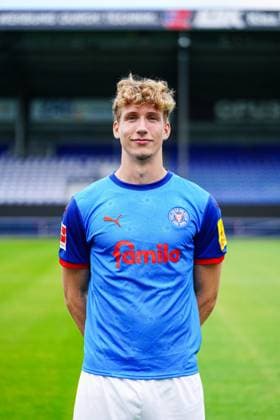 Lasse Rosenboom Holstein Kiel 23 GER, Holstein Kiel, Bundesliga, Portraettermin 2024 2025 GER, Holstein Kiel, Bundesliga, Portraettermin 2024 2025 Kiel Copyright: xEibner-Pressefoto MarcelxvonxFehrnx EP_MFN
