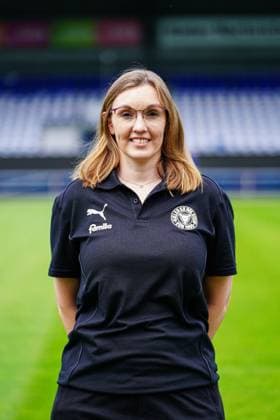 Melanie Koehn Holstein Kiel Physiotherapist GER, Holstein Kiel, Bundesliga, Portraettermin 2024 2025 GER, Holstein Kiel, Bundesliga, Portraettermin 2024 2025 Kiel Copyright: xEibner-Pressefoto MarcelxvonxFehrnx EP_MFN