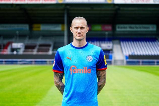 Marvin Schulz Holstein Kiel 15 GER, Holstein Kiel, Bundesliga, Portraettermin 2024 2025 GER, Holstein Kiel, Bundesliga, Portraettermin 2024 2025 Kiel Copyright: xEibner-Pressefoto MarcelxvonxFehrnx EP_MFN