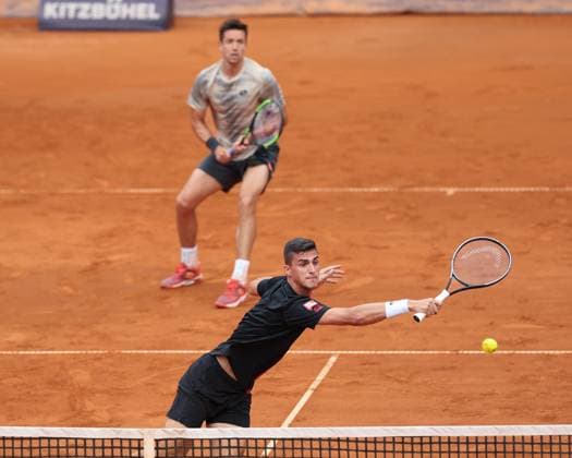 Alexander Erler, Andreas Mies, Men Doubles, Men s Doubles Tennis Generali Open Kitzbuehel 2024 ATP 250 Kitzbuehler Tennis Club Kitzbuehel Tirol Austria 22 July 2024 Copyright: xJuergenxHasenkopfx
