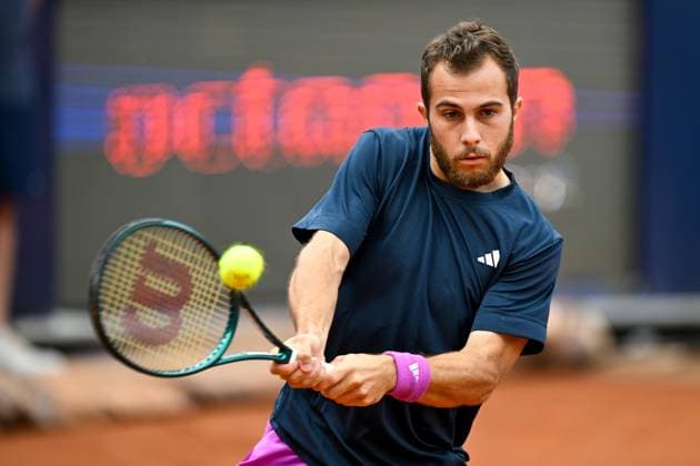 TENNIS - ATP, Tennis Herren Generali Open 2024 KITZBUEHEL,AUSTRIA,23.JUL.24 - TENNIS - ATP World Tour, Generali Open. Image shows Hugo Gaston (FRA).  GEPAxpictures xDanielxSchoenherr