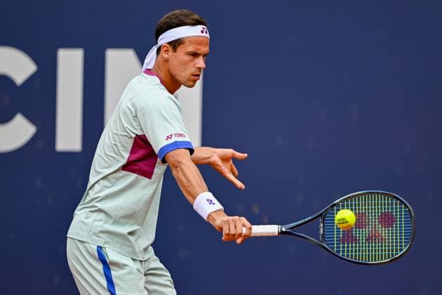 TENNIS - ATP, Tennis Herren Generali Open 2024 KITZBUEHEL,AUSTRIA,23.JUL.24 - TENNIS - ATP World Tour, Generali Open. Image shows Daniel Altmaier (GER).  GEPAxpictures xDanielxSchoenherr