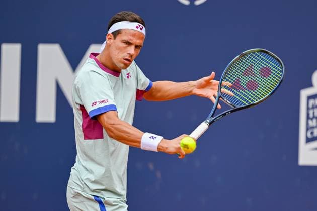 TENNIS - ATP, Tennis Herren Generali Open 2024 KITZBUEHEL,AUSTRIA,23.JUL.24 - TENNIS - ATP World Tour, Generali Open. Image shows Daniel Altmaier (GER).  GEPAxpictures xDanielxSchoenherr