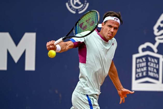 TENNIS - ATP, Tennis Herren Generali Open 2024 KITZBUEHEL,AUSTRIA,23.JUL.24 - TENNIS - ATP World Tour, Generali Open. Image shows Daniel Altmaier (GER).  GEPAxpictures xDanielxSchoenherr