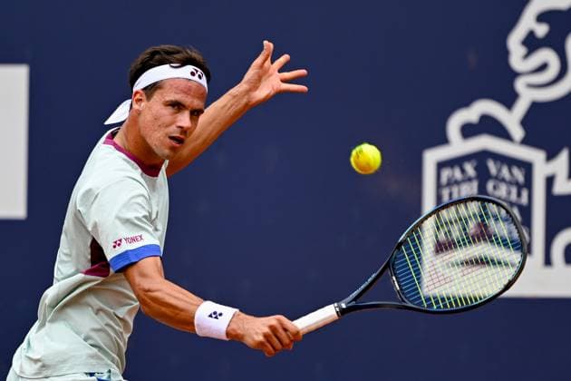 TENNIS - ATP, Tennis Herren Generali Open 2024 KITZBUEHEL,AUSTRIA,23.JUL.24 - TENNIS - ATP World Tour, Generali Open. Image shows Daniel Altmaier (GER).  GEPAxpictures xDanielxSchoenherr