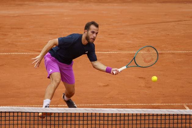 Generali Open ATP 250 2024 Kitzbühel, 23 07 2024 Hugo Gaston FRA, France Generali Open 2024, ATP 250, Sportpark Kitzbühel on 23 07 2024, Kitzbühel Copyright: xBEAUTIFULxSPORTSx Pajonkx