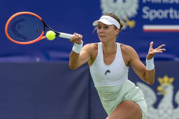 Polish Open 2024 Raluka Serban during WTA, Tennis Damen 125 Polish Open 2024 tennis tournament in Warsaw, Poland on 23 July, 2024. Warsaw Poland  Copyright: xFotoxOlimpikx originalFilename:jastrzebowski-wta125po240723_nph6B.jpg