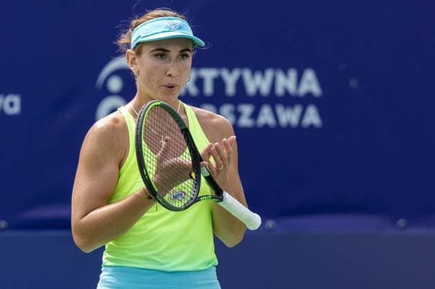 Polish Open 2024 Gina Feistel during WTA, Tennis Damen 125 Polish Open 2024 tennis tournament in Warsaw, Poland on 23 July, 2024. Warsaw Poland  Copyright: xFotoxOlimpikx originalFilename:jastrzebowski-wta125po240723_npPL2.jpg