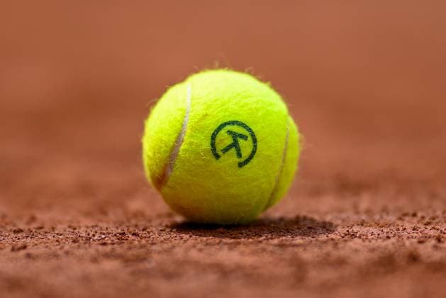 TENNIS - ATP, Tennis Herren Generali Open 2024 KITZBUEHEL,AUSTRIA,23.JUL.24 - TENNIS - ATP World Tour, Generali Open. Image shows a feature with a tennis ball.  GEPAxpictures xDanielxSchoenherr
