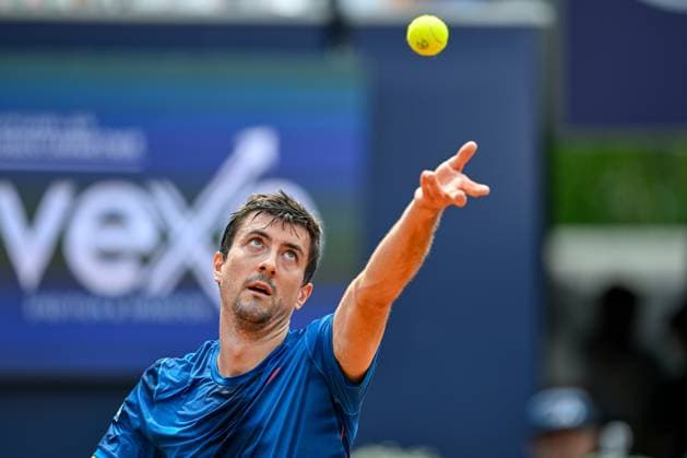 TENNIS - ATP, Tennis Herren Generali Open 2024 KITZBUEHEL,AUSTRIA,23.JUL.24 - TENNIS - ATP World Tour, Generali Open. Image shows Sebastian Ofner (AUT).  GEPAxpictures xDanielxSchoenherr