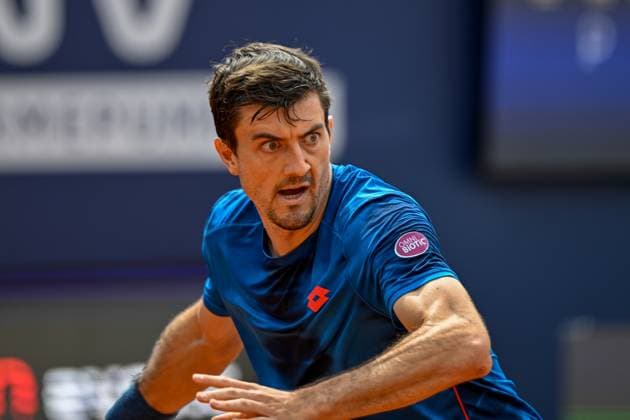 TENNIS - ATP, Tennis Herren Generali Open 2024 KITZBUEHEL,AUSTRIA,23.JUL.24 - TENNIS - ATP World Tour, Generali Open. Image shows Sebastian Ofner (AUT).  GEPAxpictures xDanielxSchoenherr