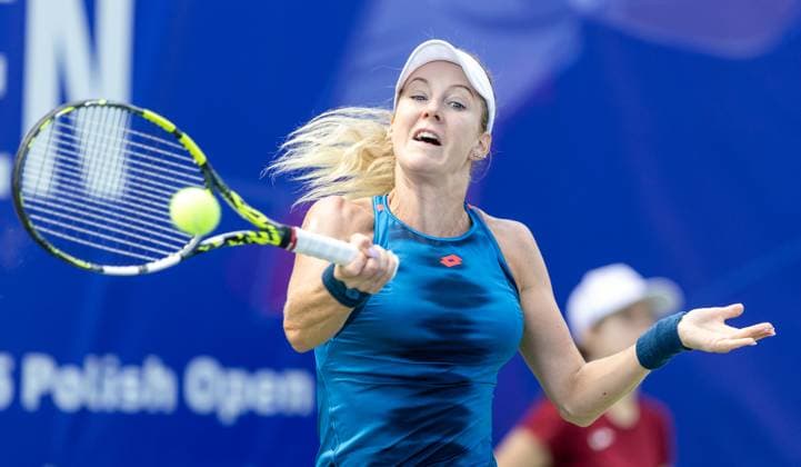 23.07.2024, Warszawa, tenis, WTA, Tennis Damen 125 Polish Open 2024, N z Urszula Radwanska, fot. Tomasz Jastrzebowski Foto Olimpik 23.07.2024, Warsaw, tennis, WTA 125 Polish Open, In the picture: Urszula Radwanska, fot. Tomasz Jastrzebowski Foto Olimpik NEWSPIX.PL --- Newspix.pl  20240723TOMJ0246