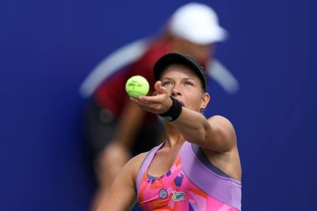WARSZAWA 23.07.2024 TURNIEJ WTA, Tennis Damen 125 POLISH OPEN --- TENNIS TOURNAMENT WTA 125 POLISH OPEN IN WARSAW WERONIKA FALKOWSKA FOT. PIOTR KUCZA FOTOPYK NEWSPIX.PL --- Newspix.pl  240723PYK0030