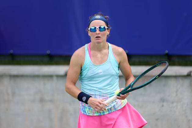 WARSZAWA 23.07.2024 TURNIEJ WTA, Tennis Damen 125 POLISH OPEN --- TENNIS TOURNAMENT WTA 125 POLISH OPEN IN WARSAW CAROLE MONNET FOT. PIOTR KUCZA FOTOPYK NEWSPIX.PL --- Newspix.pl  240723PYK0041