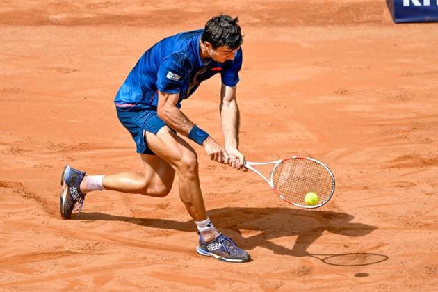 TENNIS - ATP, Tennis Herren Generali Open 2024 KITZBUEHEL,AUSTRIA,23.JUL.24 - TENNIS - ATP World Tour, Generali Open. Image shows Sebastian Ofner (AUT).  GEPAxpictures xDanielxSchoenherr