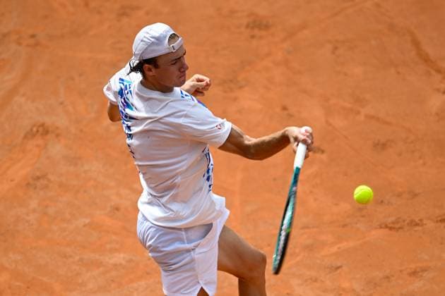 TENNIS - ATP, Tennis Herren Generali Open 2024 KITZBUEHEL,AUSTRIA,23.JUL.24 - TENNIS - ATP World Tour, Generali Open. Image shows Lukas Neumayer (AUT).  GEPAxpictures xDanielxSchoenherr