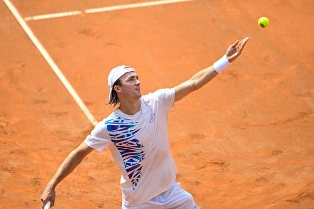 TENNIS - ATP, Tennis Herren Generali Open 2024 KITZBUEHEL,AUSTRIA,23.JUL.24 - TENNIS - ATP World Tour, Generali Open. Image shows Lukas Neumayer (AUT).  GEPAxpictures xDanielxSchoenherr