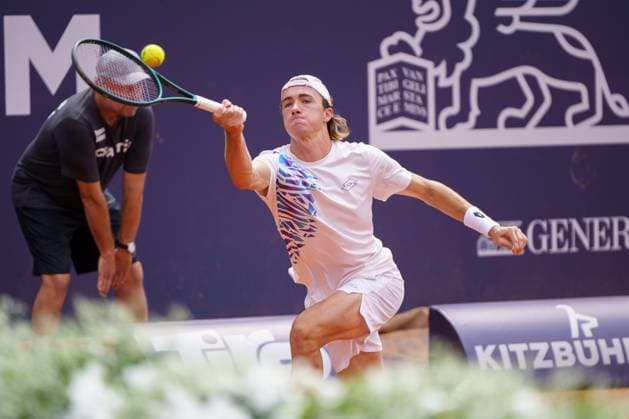 Generali Open ATP 250 2024 Kitzbühel, 23 07 2024 Lukas Neumayer AUT, Austria Generali Open 2024, ATP 250, Sportpark Kitzbühel on 23 07 2024, Kitzbühel Copyright: xBEAUTIFULxSPORTSx Pajonkx