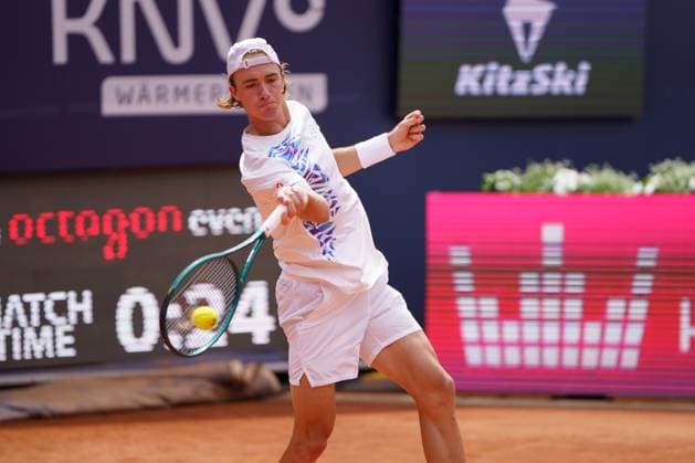 Generali Open ATP 250 2024 Kitzbühel, 23 07 2024 Lukas Neumayer AUT, Austria Generali Open 2024, ATP 250, Sportpark Kitzbühel on 23 07 2024, Kitzbühel Copyright: xBEAUTIFULxSPORTSx Pajonkx