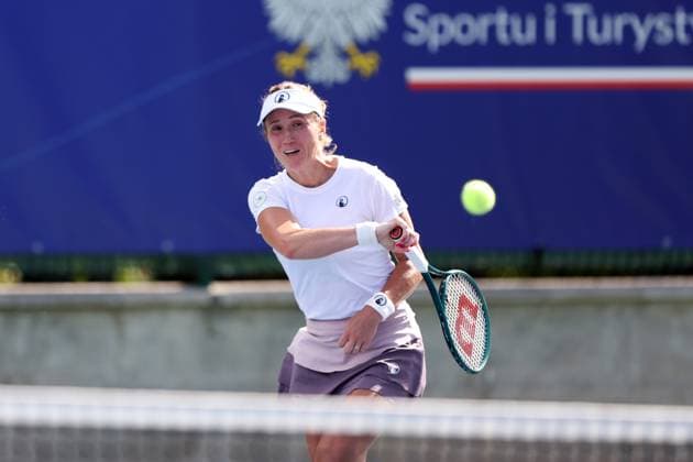 WARSZAWA 23.07.2024 TURNIEJ WTA, Tennis Damen 125 POLISH OPEN --- TENNIS TOURNAMENT WTA 125 POLISH OPEN IN WARSAW KATARZYNA KAWA FOT. PIOTR KUCZA FOTOPYK NEWSPIX.PL --- Newspix.pl  240723PYK0052