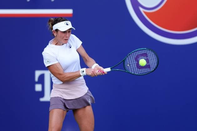 WARSZAWA 23.07.2024 TURNIEJ WTA, Tennis Damen 125 POLISH OPEN --- TENNIS TOURNAMENT WTA 125 POLISH OPEN IN WARSAW KATARZYNA KAWA FOT. PIOTR KUCZA FOTOPYK NEWSPIX.PL --- Newspix.pl  240723PYK0057