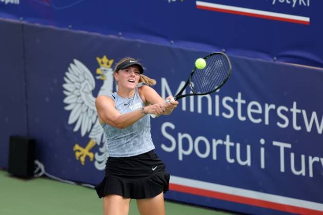 WARSZAWA 23.07.2024 TURNIEJ WTA, Tennis Damen 125 POLISH OPEN --- TENNIS TOURNAMENT WTA 125 POLISH OPEN IN WARSAW MARTYNA KUBKA FOT. PIOTR KUCZA FOTOPYK NEWSPIX.PL --- Newspix.pl  240723PYK0064