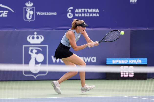 WARSZAWA 23.07.2024 TURNIEJ WTA, Tennis Damen 125 POLISH OPEN --- TENNIS TOURNAMENT WTA 125 POLISH OPEN IN WARSAW MARTYNA KUBKA FOT. PIOTR KUCZA FOTOPYK NEWSPIX.PL --- Newspix.pl  240723PYK0074