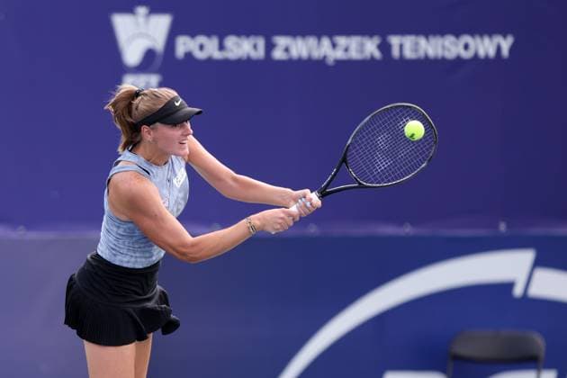 WARSZAWA 23.07.2024 TURNIEJ WTA, Tennis Damen 125 POLISH OPEN --- TENNIS TOURNAMENT WTA 125 POLISH OPEN IN WARSAW MARTYNA KUBKA FOT. PIOTR KUCZA FOTOPYK NEWSPIX.PL --- Newspix.pl  240723PYK0075