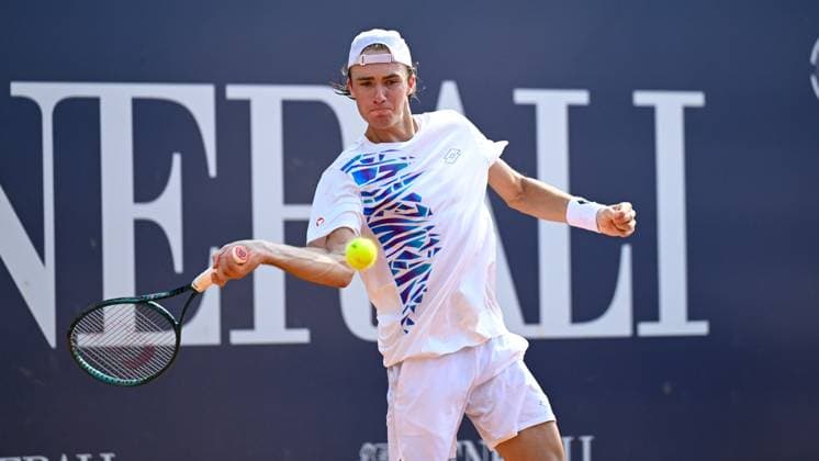 TENNIS - ATP, Tennis Herren Generali Open 2024 KITZBUEHEL,AUSTRIA,23.JUL.24 - TENNIS - ATP World Tour, Generali Open. Image shows Lukas Neumayer (AUT).  GEPAxpictures xDanielxSchoenherr