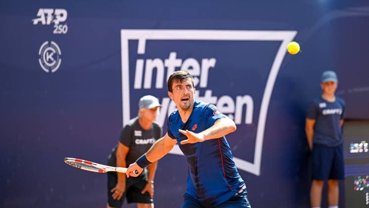 TENNIS - ATP, Tennis Herren Generali Open 2024 KITZBUEHEL,AUSTRIA,23.JUL.24 - TENNIS - ATP World Tour, Generali Open. Image shows Sebastian Ofner (AUT).  GEPAxpictures xDanielxSchoenherr