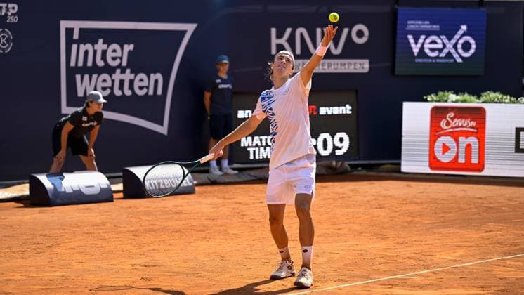 TENNIS - ATP, Tennis Herren Generali Open 2024 KITZBUEHEL,AUSTRIA,23.JUL.24 - TENNIS - ATP World Tour, Generali Open. Image shows Lukas Neumayer (AUT).  GEPAxpictures xDanielxSchoenherr