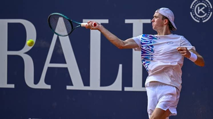 TENNIS - ATP, Tennis Herren Generali Open 2024 KITZBUEHEL,AUSTRIA,23.JUL.24 - TENNIS - ATP World Tour, Generali Open. Image shows +Lukas Neumayer (AUT).  GEPAxpictures xDanielxSchoenherr