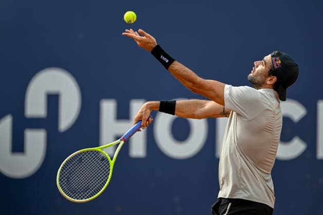 TENNIS - ATP, Tennis Herren Generali Open 2024 KITZBUEHEL,AUSTRIA,23.JUL.24 - TENNIS - ATP World Tour, Generali Open. Image shows Matteo Berrettini (ITA).  GEPAxpictures xDanielxSchoenherr