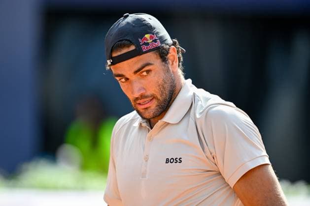 TENNIS - ATP, Tennis Herren Generali Open 2024 KITZBUEHEL,AUSTRIA,23.JUL.24 - TENNIS - ATP World Tour, Generali Open. Image shows Matteo Berrettini (ITA).  GEPAxpictures xDanielxSchoenherr