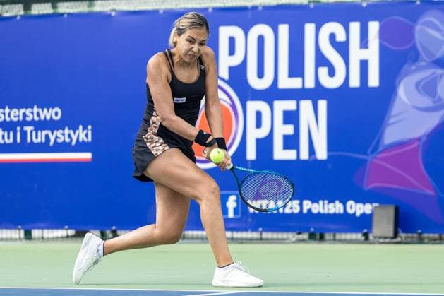 Polish Open 2024 Zarina Diyas during WTA, Tennis Damen 125 Polish Open 2024 tennis tournament in Warsaw, Poland on 23 July, 2024. Warsaw Poland  Copyright: xFotoxOlimpikx originalFilename:jastrzebowski-wta125po240723_nprTS.jpg
