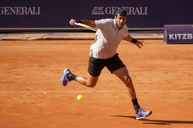 Generali Open ATP 250 2024 Kitzbühel, 23 07 2024 Matteo Berrettini ITA, Italy Generali Open 2024, ATP 250, Sportpark Kitzbühel on 23 07 2024, Kitzbühel Copyright: xBEAUTIFULxSPORTSx Pajonkx