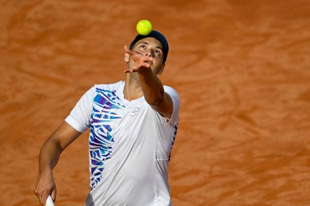 TENNIS - ATP, Tennis Herren Generali Open 2024 KITZBUEHEL,AUSTRIA,23.JUL.24 - TENNIS - ATP World Tour, Generali Open. Image shows Pavel Kotov (RUS).  GEPAxpictures xDanielxSchoenherr