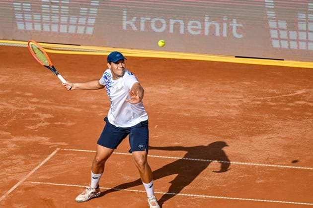 TENNIS - ATP, Tennis Herren Generali Open 2024 KITZBUEHEL,AUSTRIA,23.JUL.24 - TENNIS - ATP World Tour, Generali Open. Image shows Pavel Kotov (RUS).  GEPAxpictures xDanielxSchoenherr