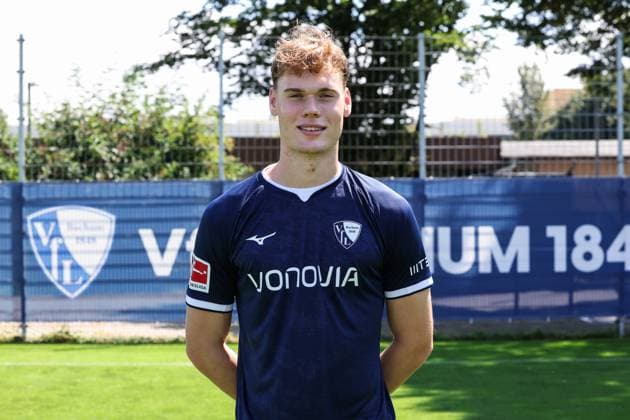 23 07 2024, Football, Season 2024 2025, 1 Bundesliga, Portrait appointment, Team photo VfL Bochum, Mats Pannewig VfL Bochum Bochum NRW Germany xRHR FOTOx Copyright: RHR-FOTOx RHR-FOTO