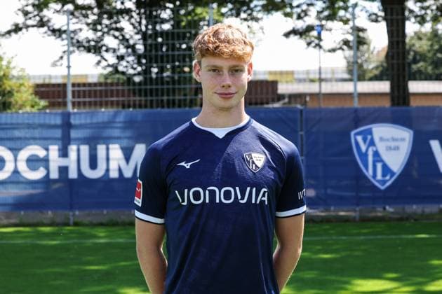 23 07 2024, Football, Season 2024 2025, 1 Bundesliga, portrait appointment, team photo VfL Bochum, Lennart Koerdt VfL Bochum Bochum NRW Germany xRHR FOTOx Copyright: RHR-FOTOx RHR-FOTO