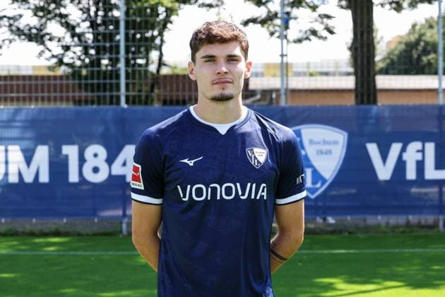 23 07 2024, Football, Season 2024 2025, 1 Bundesliga, portrait appointment, team photo VfL Bochum, Moritz Broschinski VfL Bochum Bochum NRW Germany xRHR FOTOx Copyright: RHR-FOTOx RHR-FOTO
