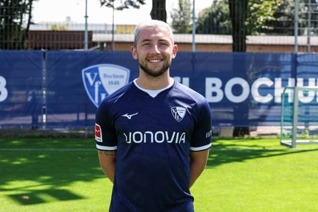 23 07 2024, Football, Season 2024 2025, 1 Bundesliga, portrait appointment, team photo VfL Bochum, Maximilian Wittek VfL Bochum Bochum NRW Germany xRHR FOTOx Copyright: RHR-FOTOx RHR-FOTO