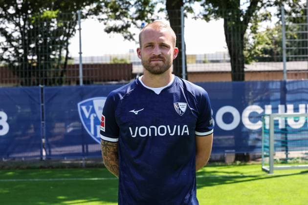 23 07 2024, Football, Season 2024 2025, 1 Bundesliga, portrait appointment, team photo VfL Bochum, Philipp Hofmann VfL Bochum Bochum NRW Germany xRHR FOTOx Copyright: RHR-FOTOx RHR-FOTO