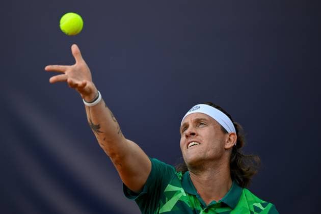TENNIS - ATP, Tennis Herren Generali Open 2024 KITZBUEHEL,AUSTRIA,23.JUL.24 - TENNIS - ATP World Tour, Generali Open. Image shows Sam Weissborn (AUT).  GEPAxpictures xDanielxSchoenherr