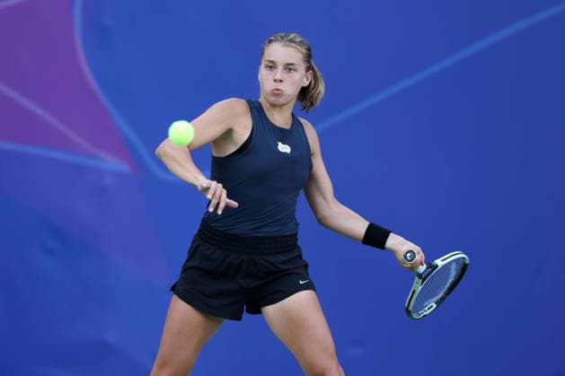 WARSZAWA 23.07.2024 TURNIEJ WTA, Tennis Damen 125 POLISH OPEN --- TENNIS TOURNAMENT WTA 125 POLISH OPEN IN WARSAW MAJA CHWALINSKA FOT. PIOTR KUCZA FOTOPYK NEWSPIX.PL --- Newspix.pl  240723PYK0114
