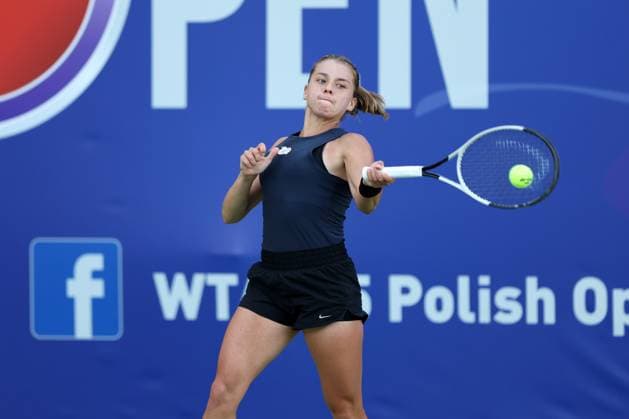 WARSZAWA 23.07.2024 TURNIEJ WTA, Tennis Damen 125 POLISH OPEN --- TENNIS TOURNAMENT WTA 125 POLISH OPEN IN WARSAW MAJA CHWALINSKA FOT. PIOTR KUCZA FOTOPYK NEWSPIX.PL --- Newspix.pl  240723PYK0119